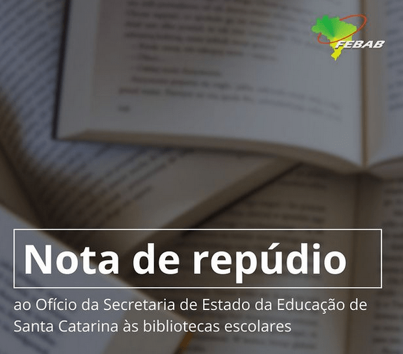 Nota de repúdio ao Ofício da Secretaria de Estado de Educação de Santa ...