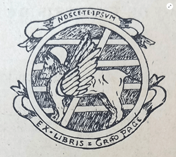 A História do Ex-líbris do Grão Pagé / Caçadores de Ex-Libris – Prof ...